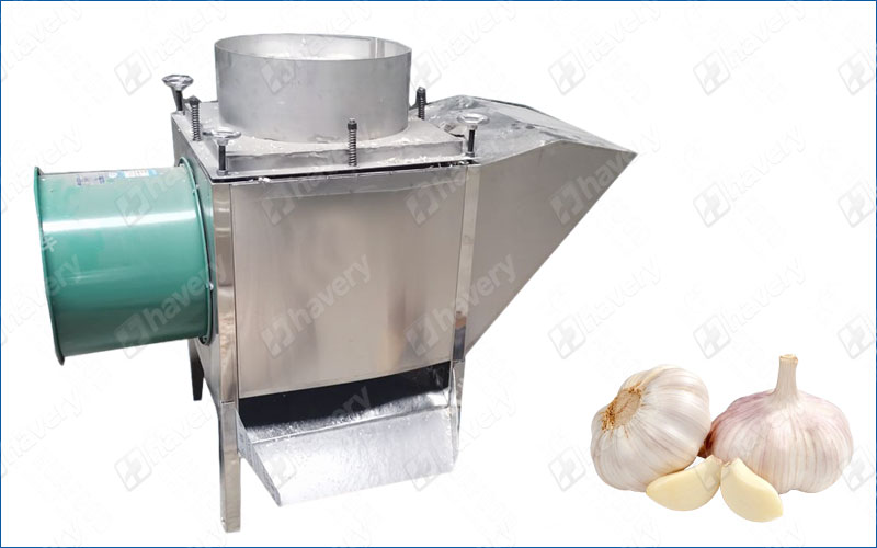 garlic bulb breaking machine