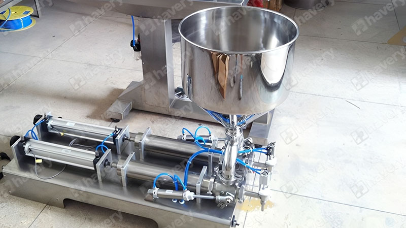 ginger garlic paste pouch packing machine details in factory