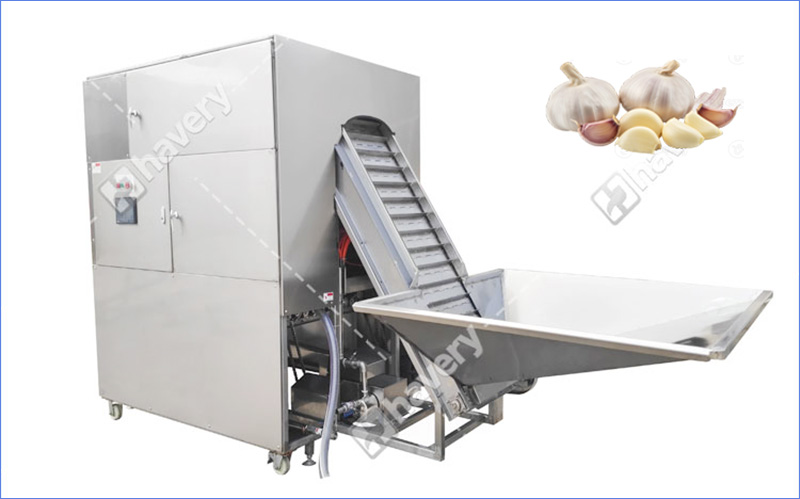 garlic separator and peeler machine